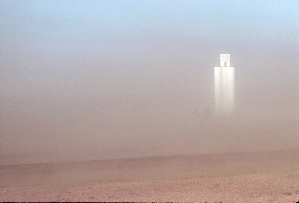 A modern dust storm on the High Plains of Kansas.